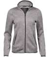 TJ9616 Tee Jays Ladies Aspen Jacket Grey melange colour image
